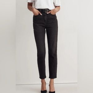 Madewell the momjean in hill shore wash size 27